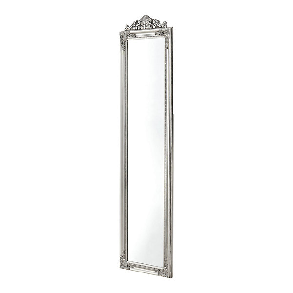 Miroir sur pied inclinable 160 x argente Helloshop26