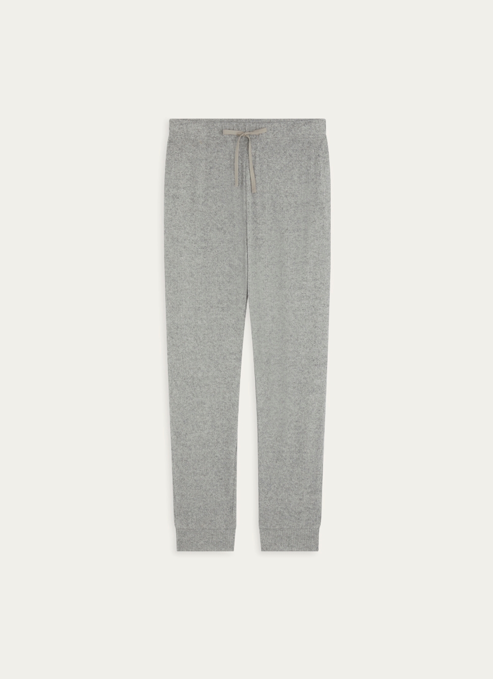 PANTALON EN MAILLE BEIGE