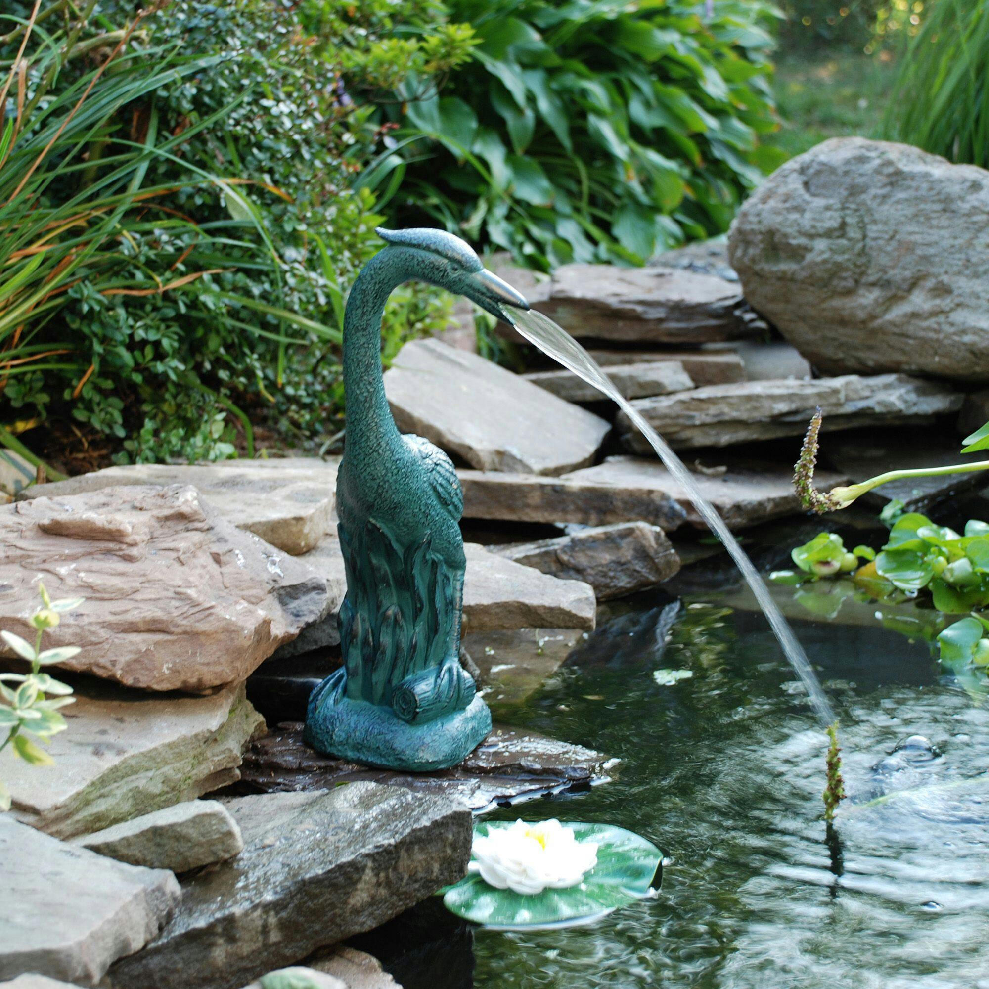 Pond Boss Heron Spitter