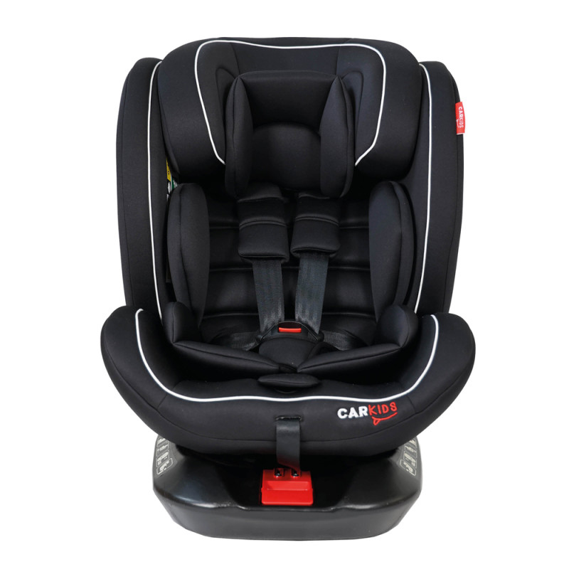 Siège pour enfant Darcy Isofix rotatif noir et blanc 40 - 150 cm CARKIDS