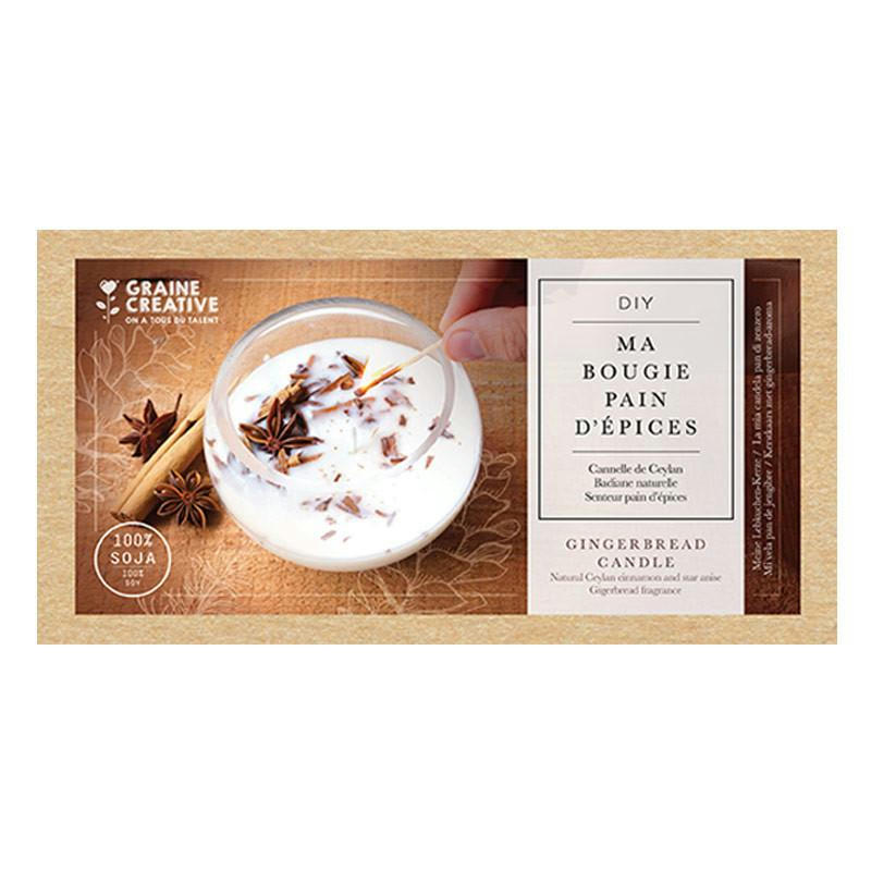 BOUGIE - Coffret DIY ma bougie aux épices de Noël