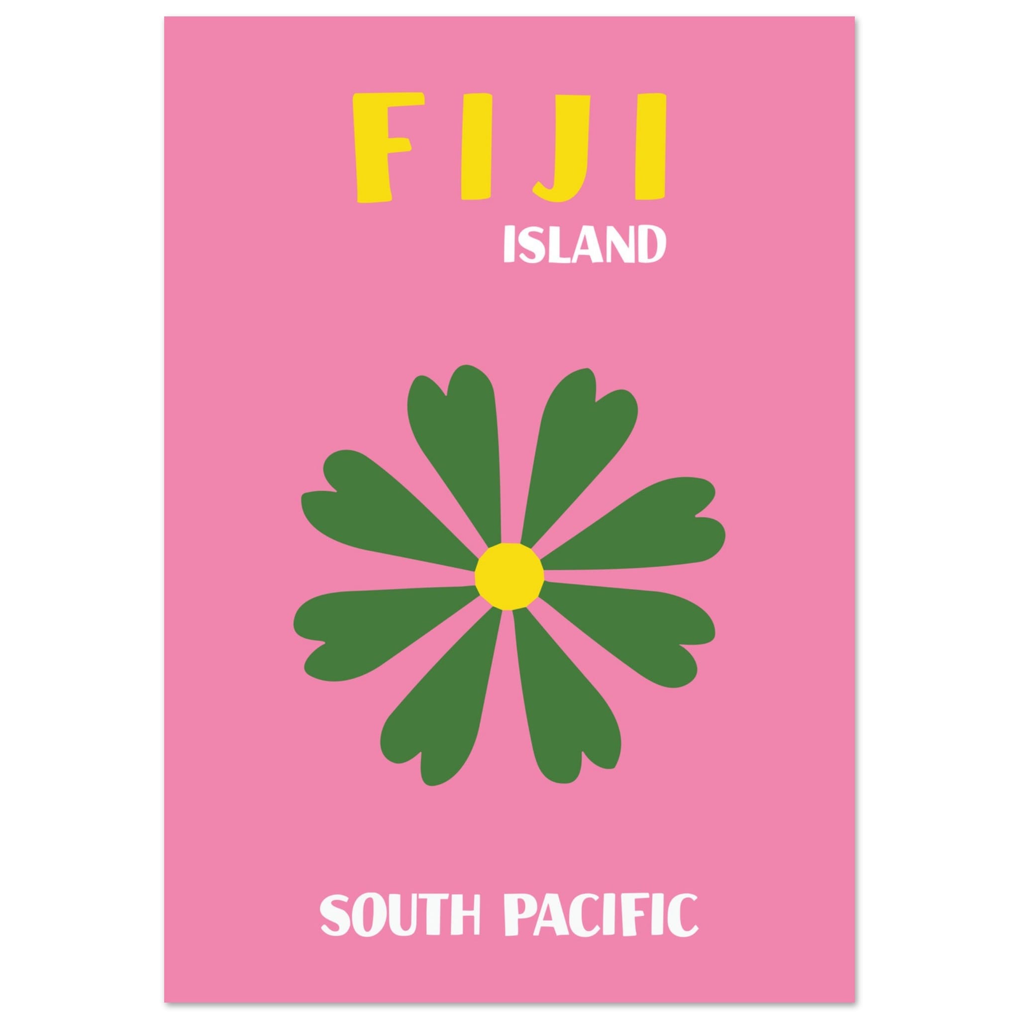 Artfulprints Fiji - Island  poster 70x100 cm