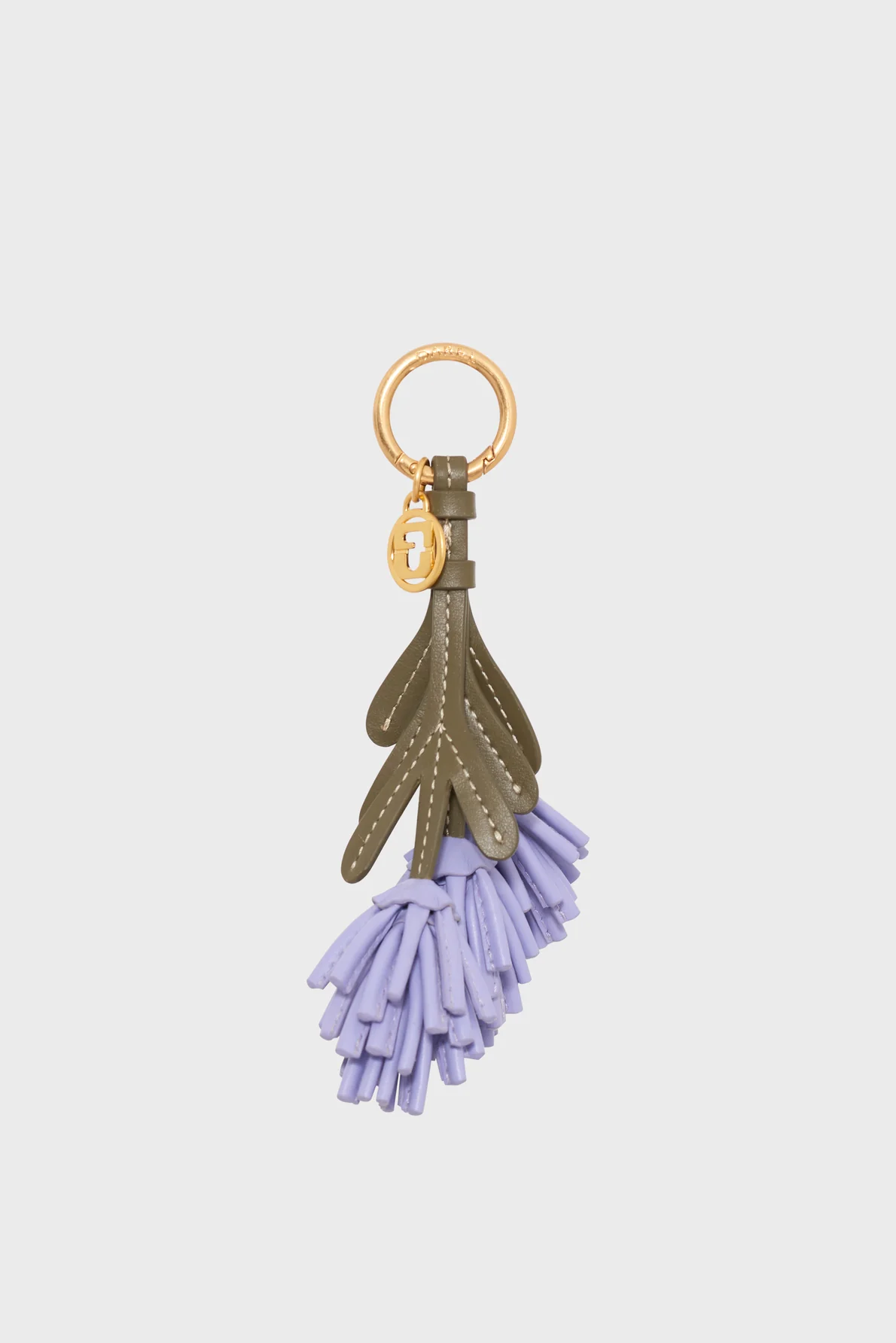 Charm en cuir –LAVANDE