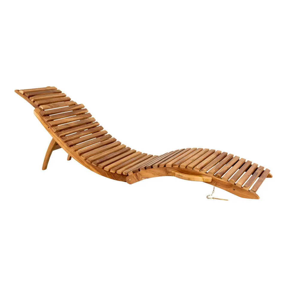 Hioshop Arrieta loungemeubel ligbed naturel