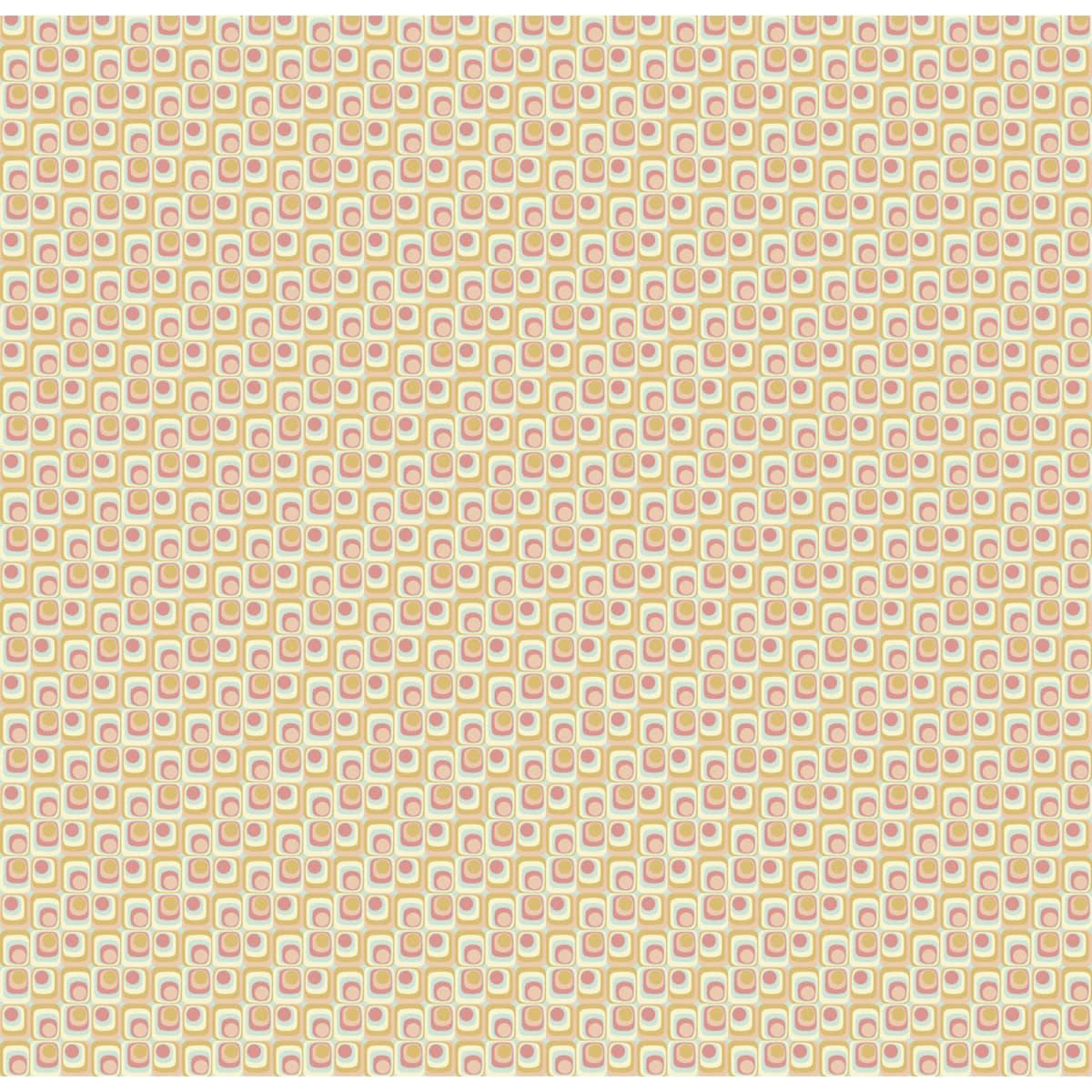DIABOLO ORANGE - Papier peint panoramique motif imprimé Orange 288x280cm