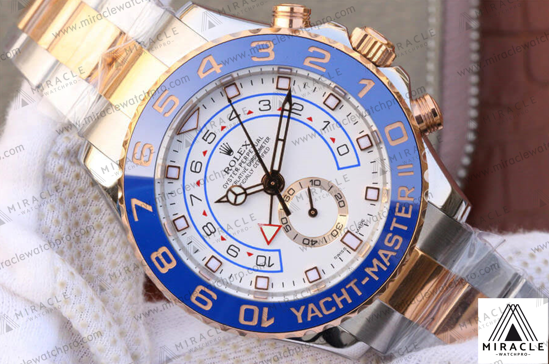 ROLEX-YACHT MASTER-ref.M116681-0002-Elite Clone-44mm-Replica Watch