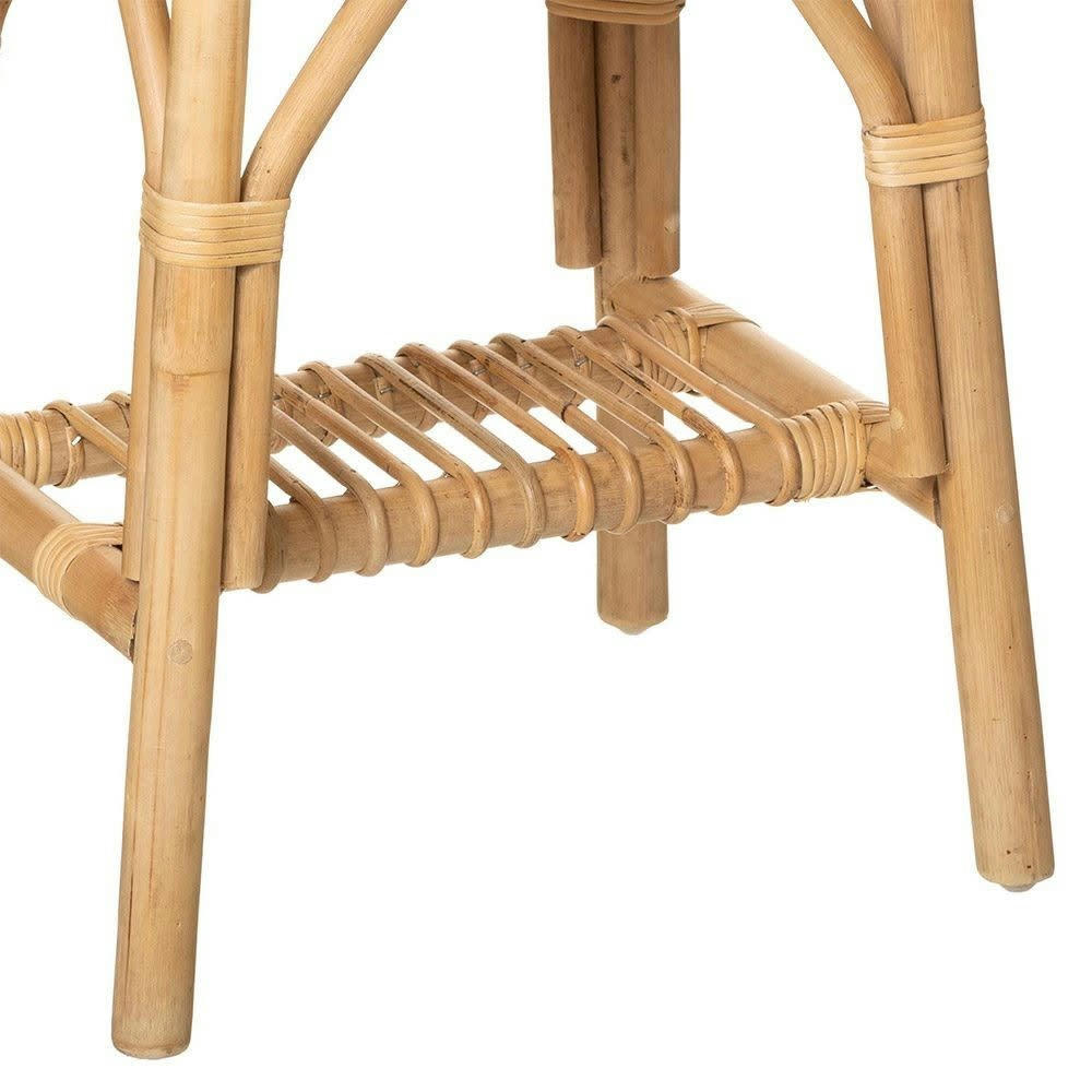 - Table de chevet rotin