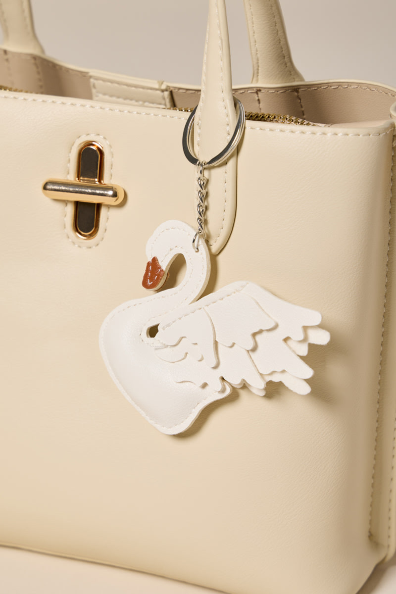 Swan Bag Charm