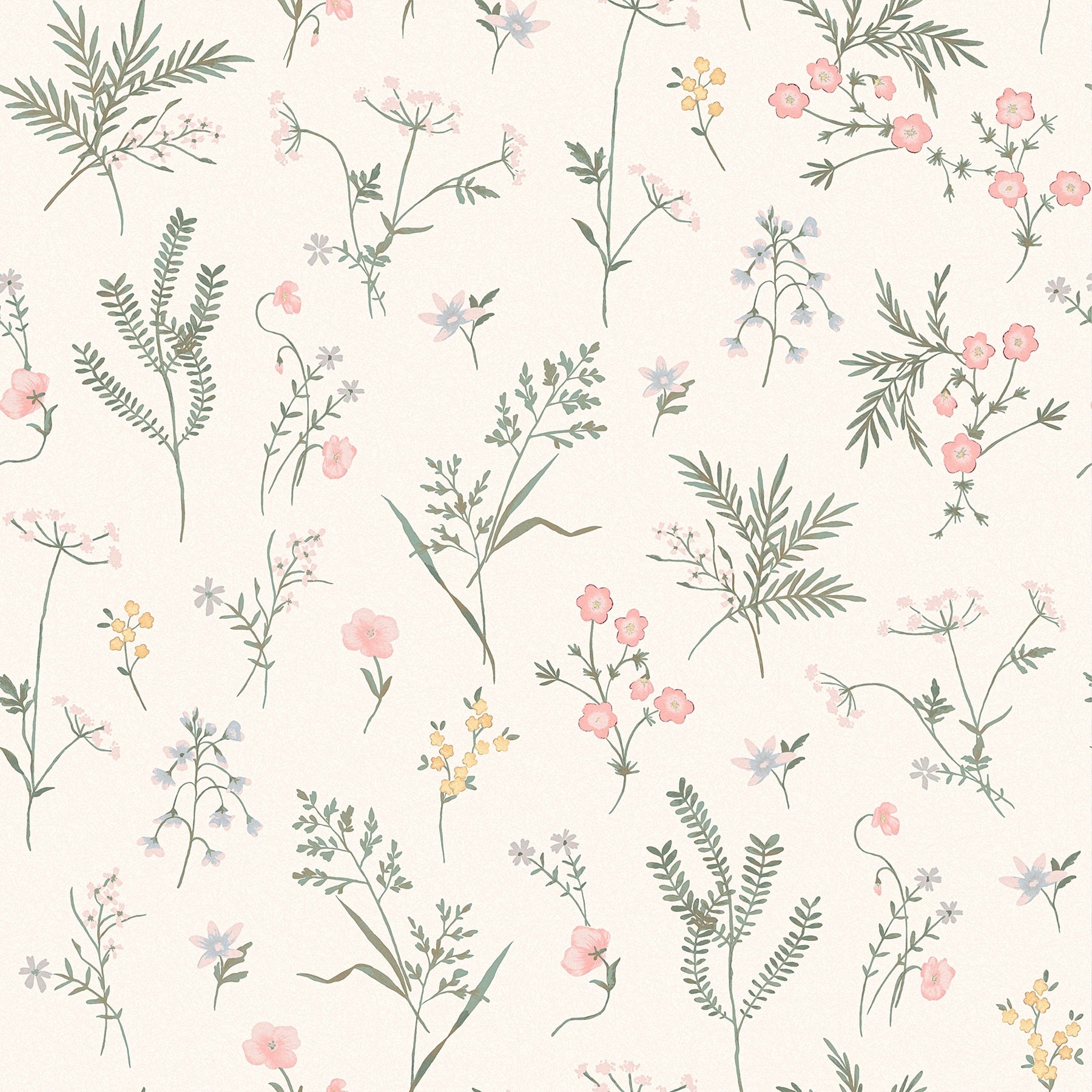 Laura Ashley Vliesbehang - Crosswell - Coral Pink - Roze - 10mx52cm