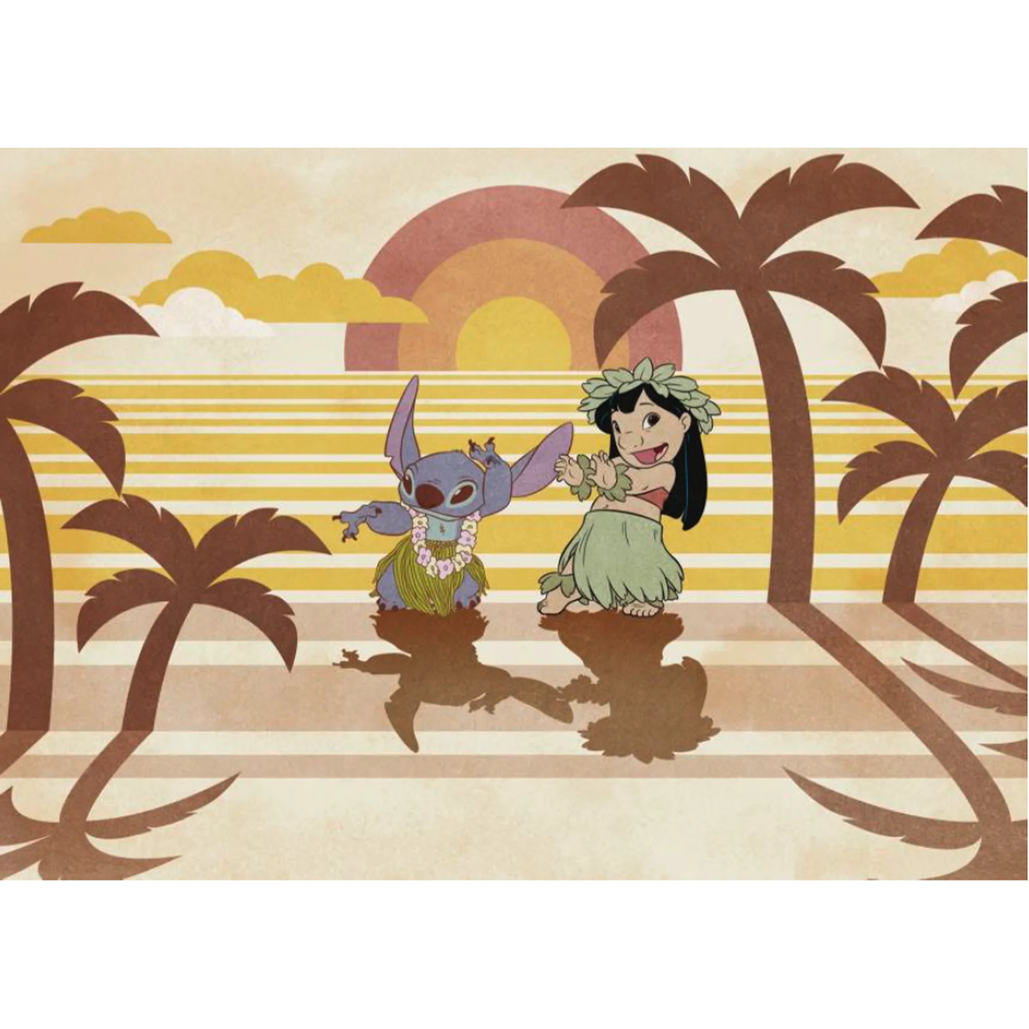 Disney Papier peint panoramique XL LILO&STITCH 350 x 250 cm