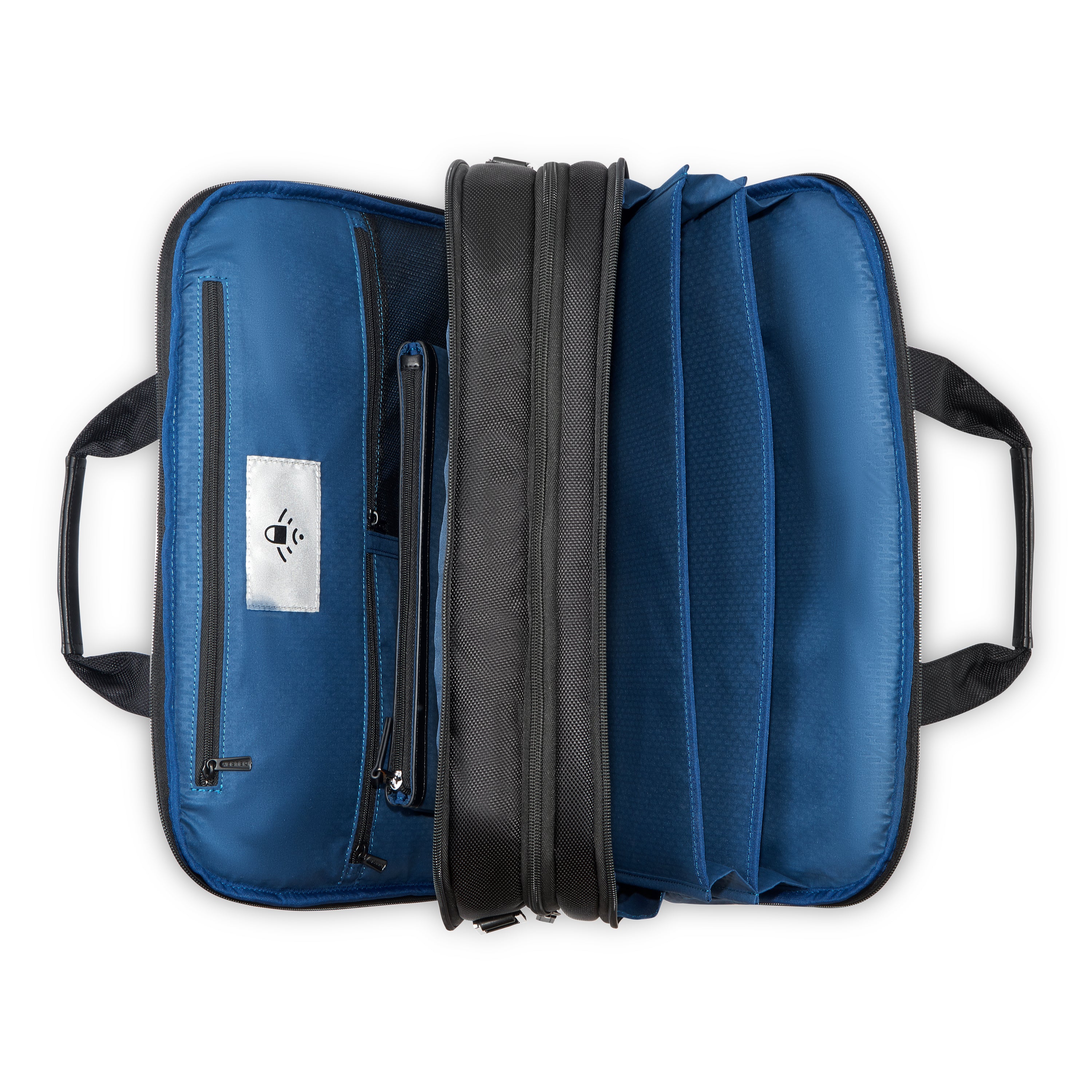 WAGRAM - Serviette 2 compartiments (Protection PC 15.6)