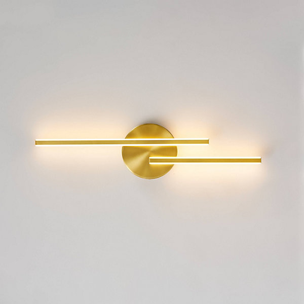 Applique laiton aux lignes épurées 80 cm - Pia