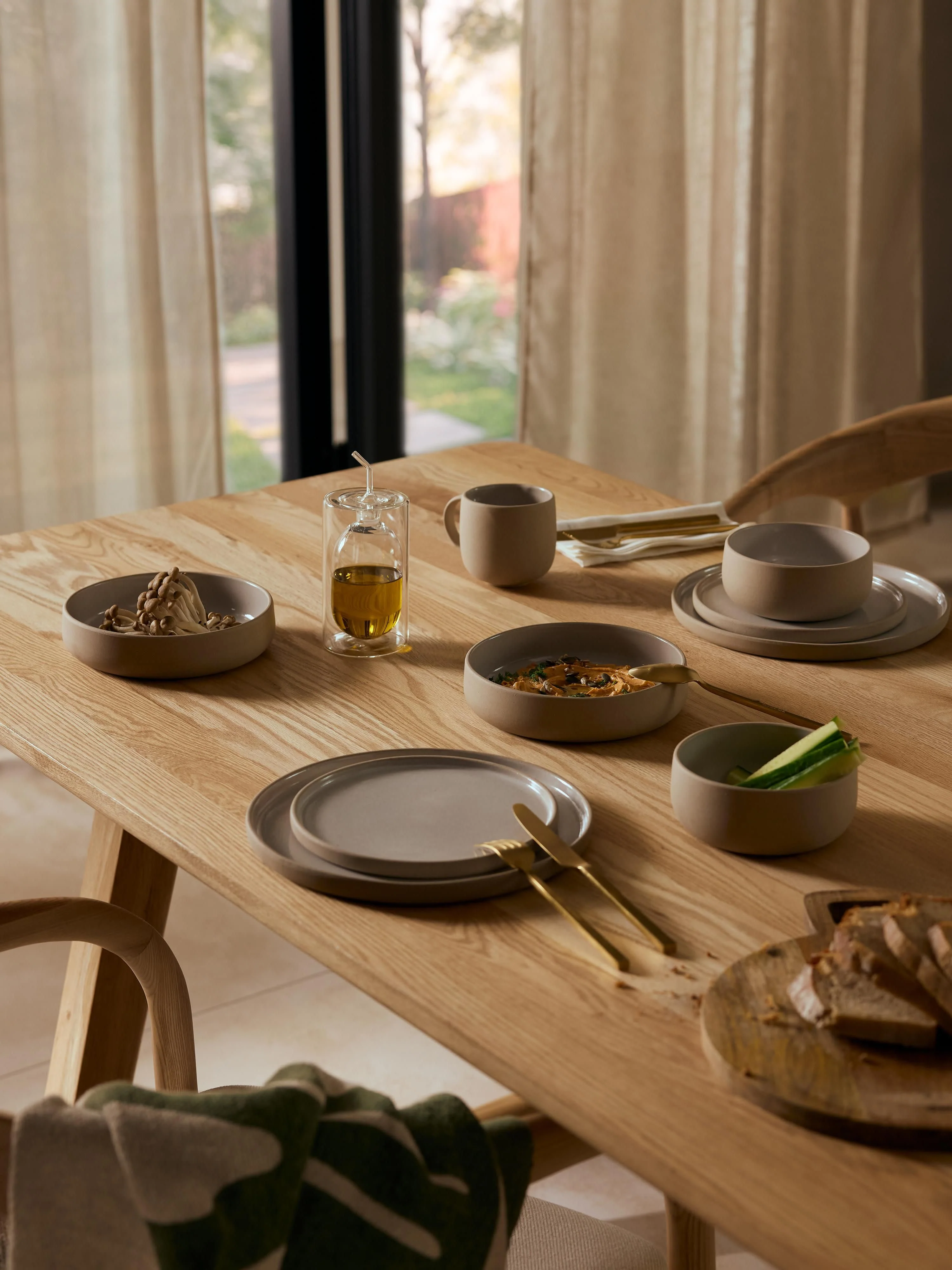 Geschirr-Set Ginger, 4 Personen, 12er-Set
