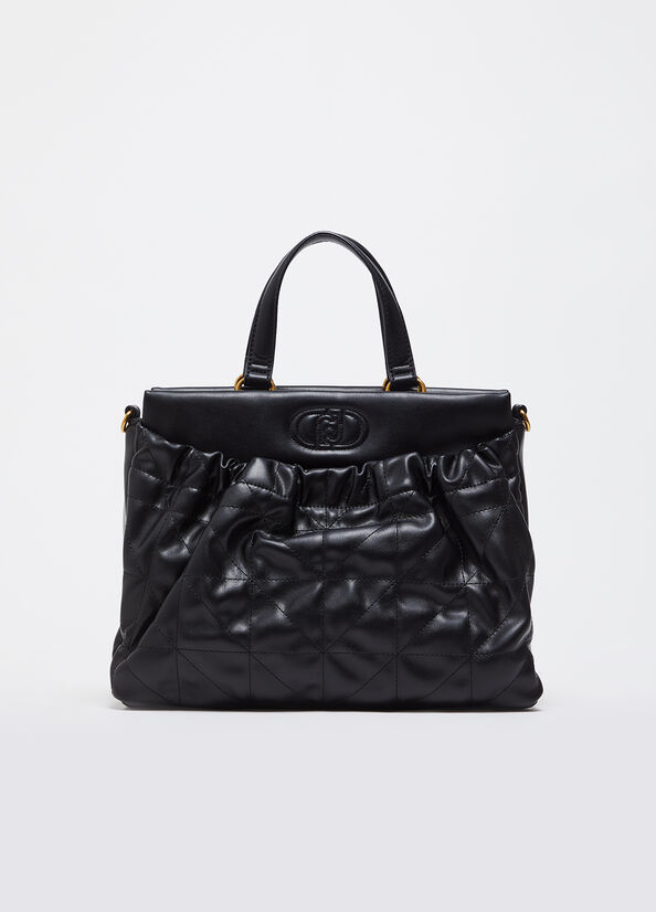 Shopping bag grande con tracolla