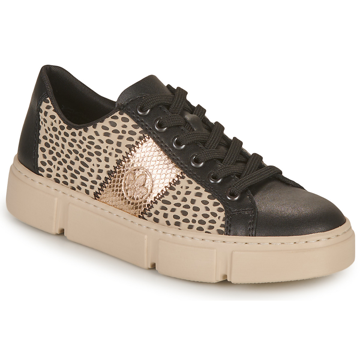 Rieker - BALISA - Black / Gold