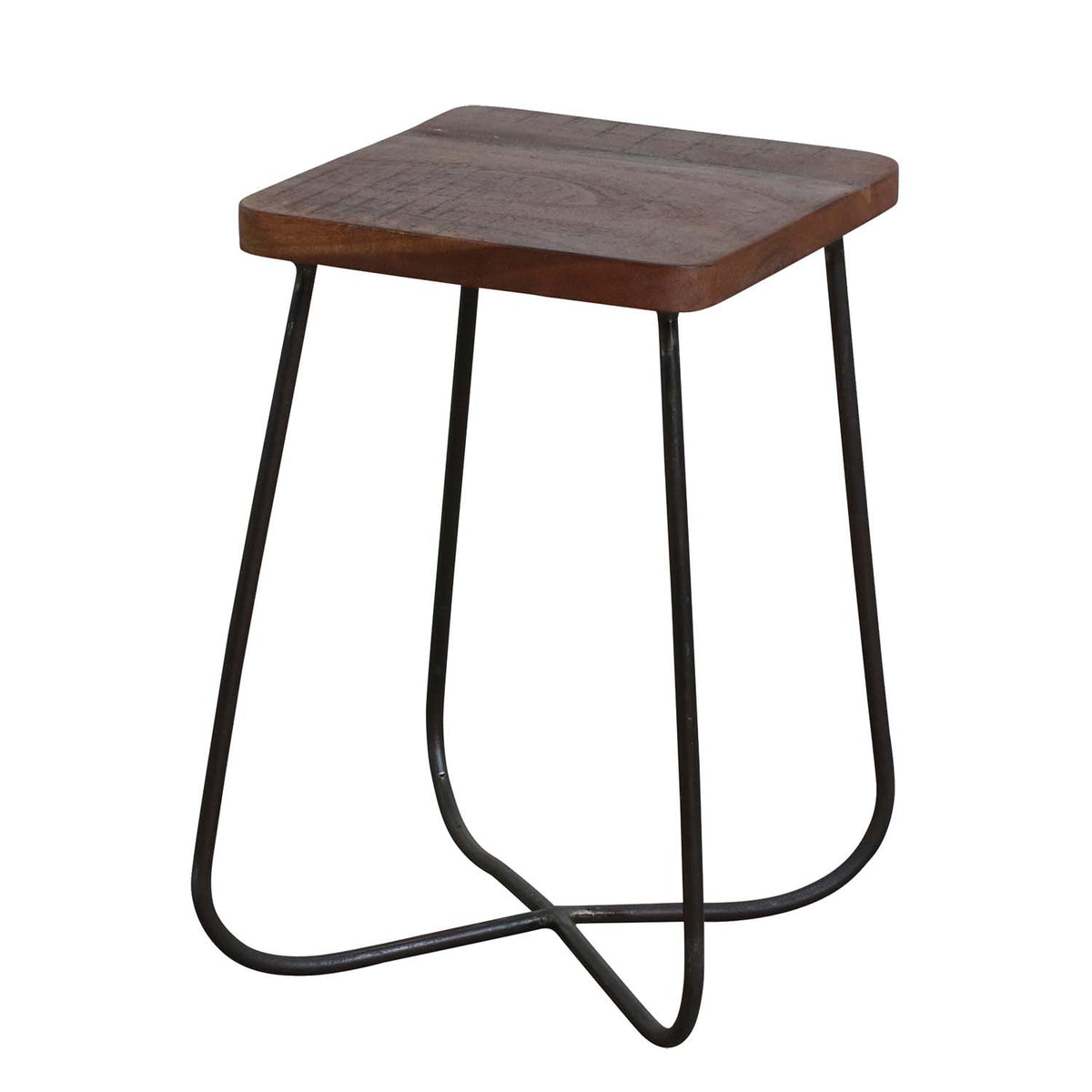 Raw materials kruk Factory -FSC gerecycled hout - 29x29x46 cm