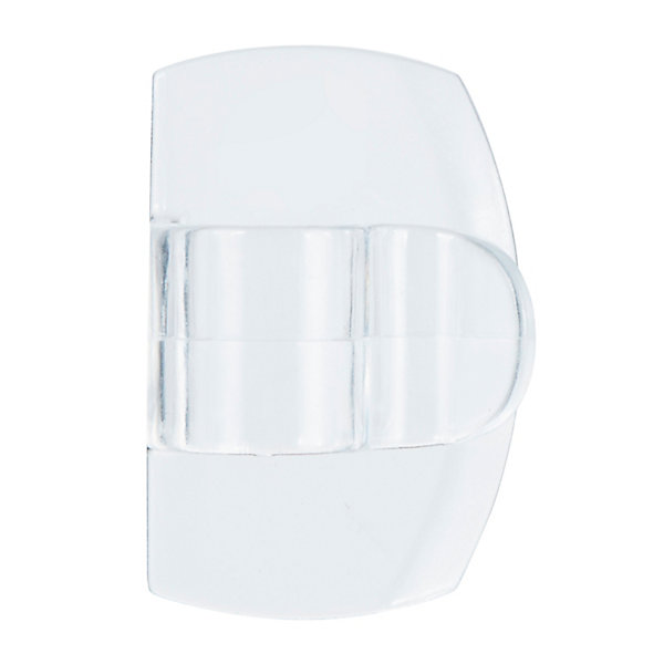 Clips transparents pour illuminations extérieures avec languettes de mousse Command 17017CLR-AW 8 clips   10 languettes