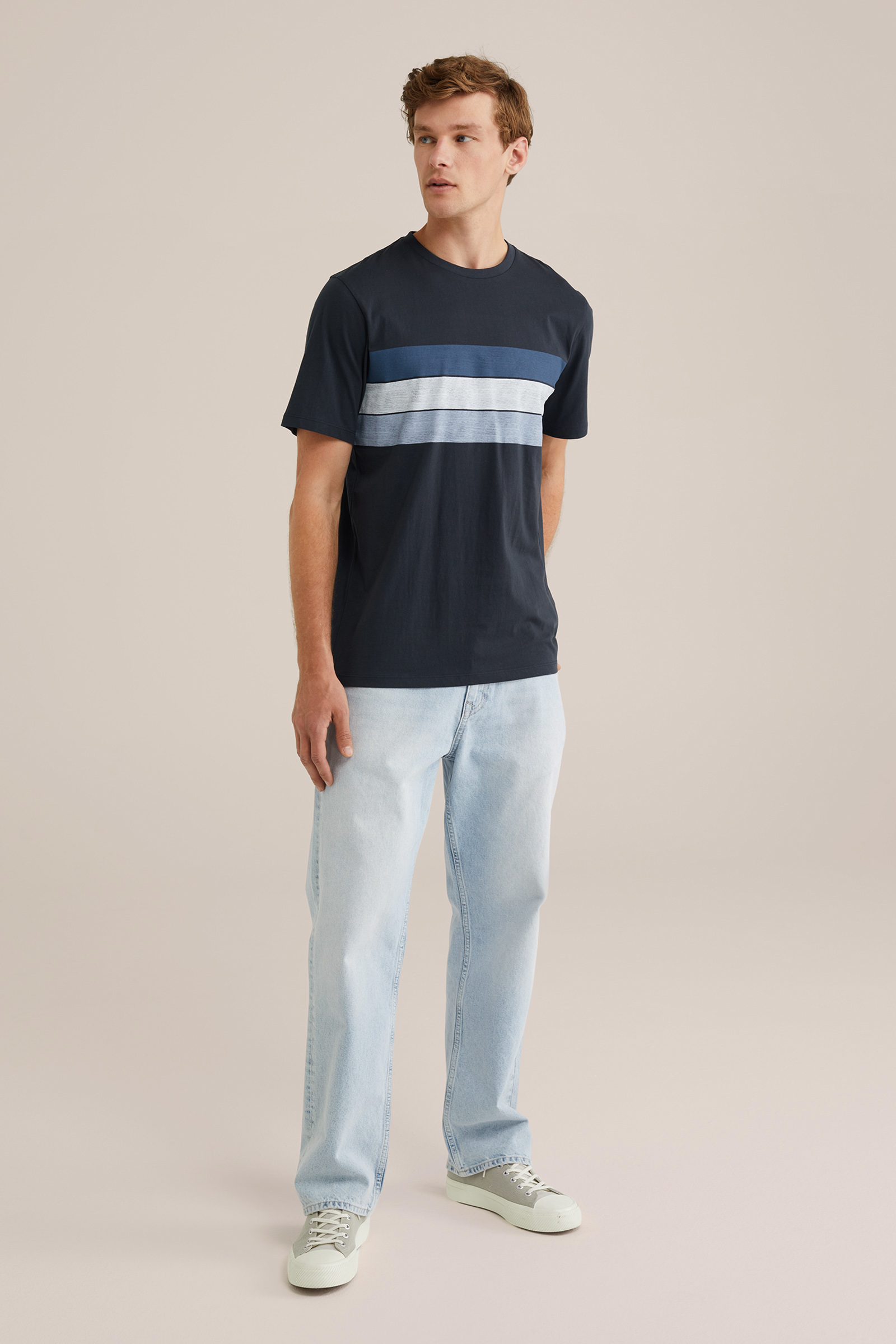 Heren Regular fit T-shirt met print