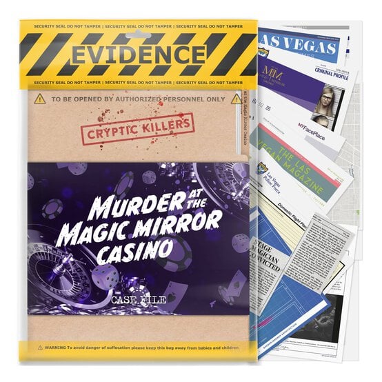 Cryptic Killers: Murder at the Magic Mirror Casino