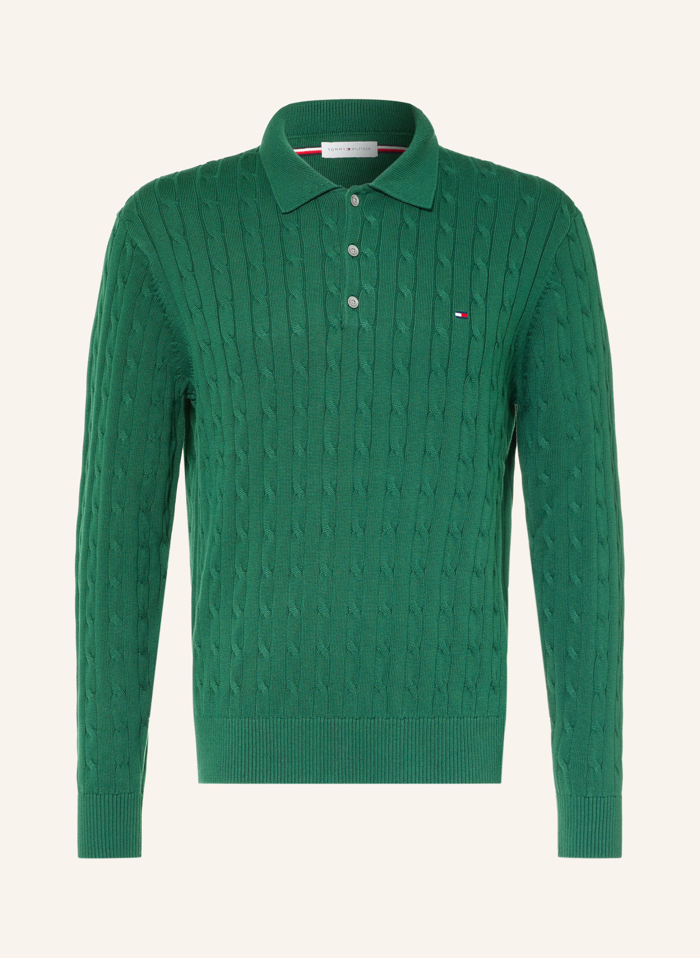 TOMMY HILFIGER Strick-Poloshirt