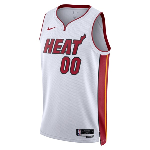 Miami Heat Nike Unisex Swingman Custom Jersey White - Association Edition
