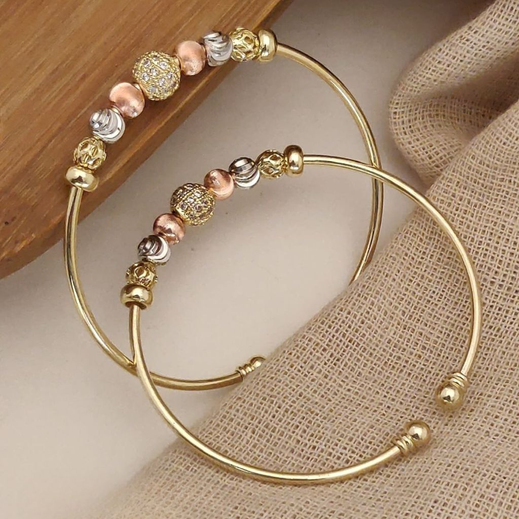 The Colourful Aura Colourful Beaded Adjustable Cuff Bracelet