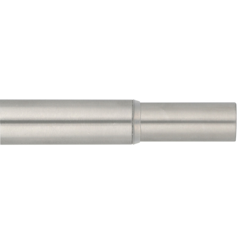 Barre de dressing extensible chrome Ø 25 mm x 45 - 75 cm MOBOIS