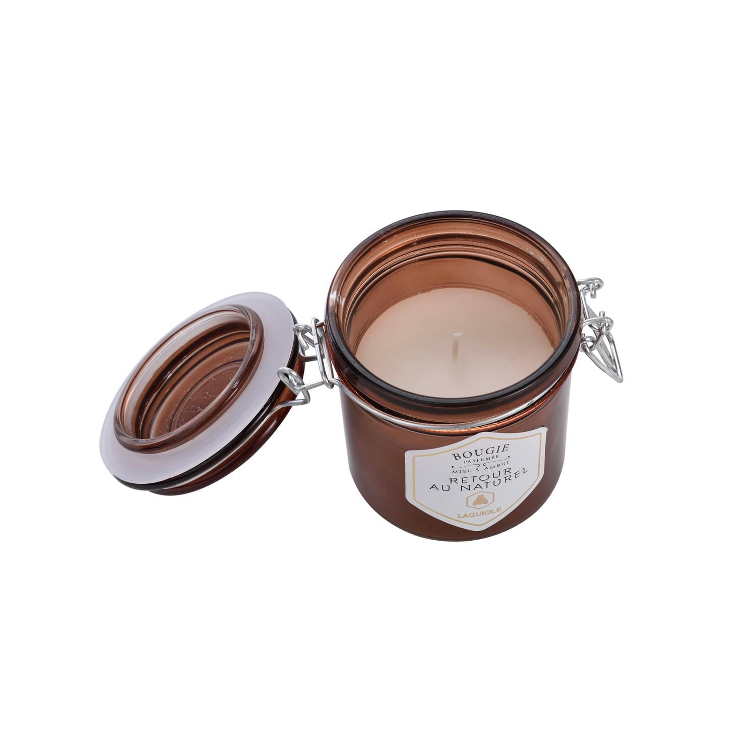 - Bougie parfumée à l'ambre & miel - 150g