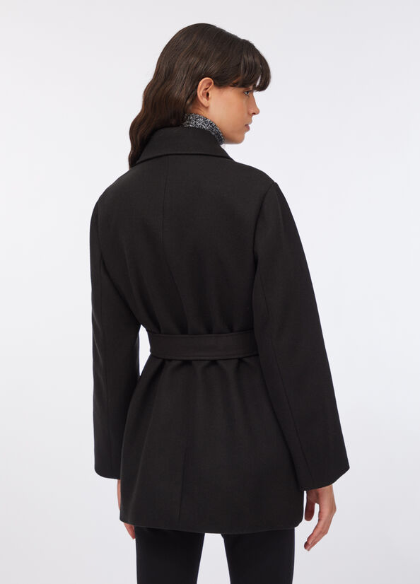 Cappotto con cintura