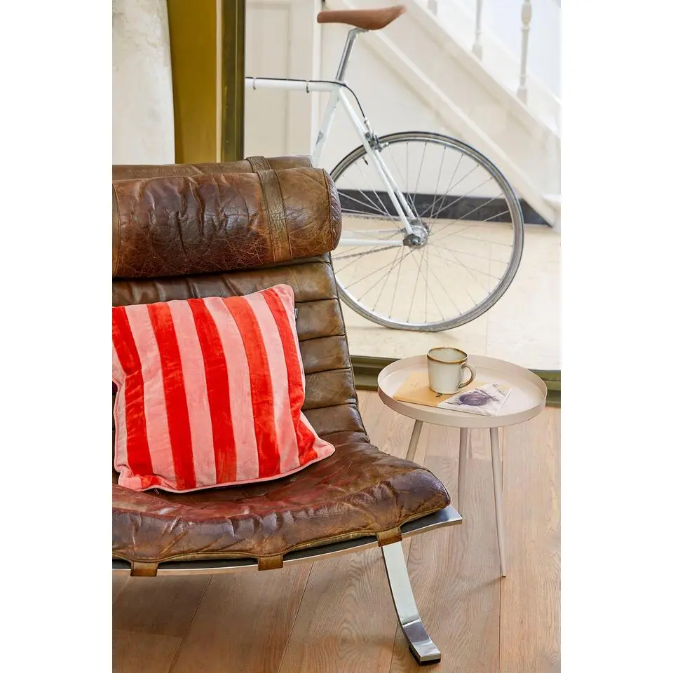 Mica Decorations Flores Bijzettafel - H38 x &Oslash;34 cm - Beige