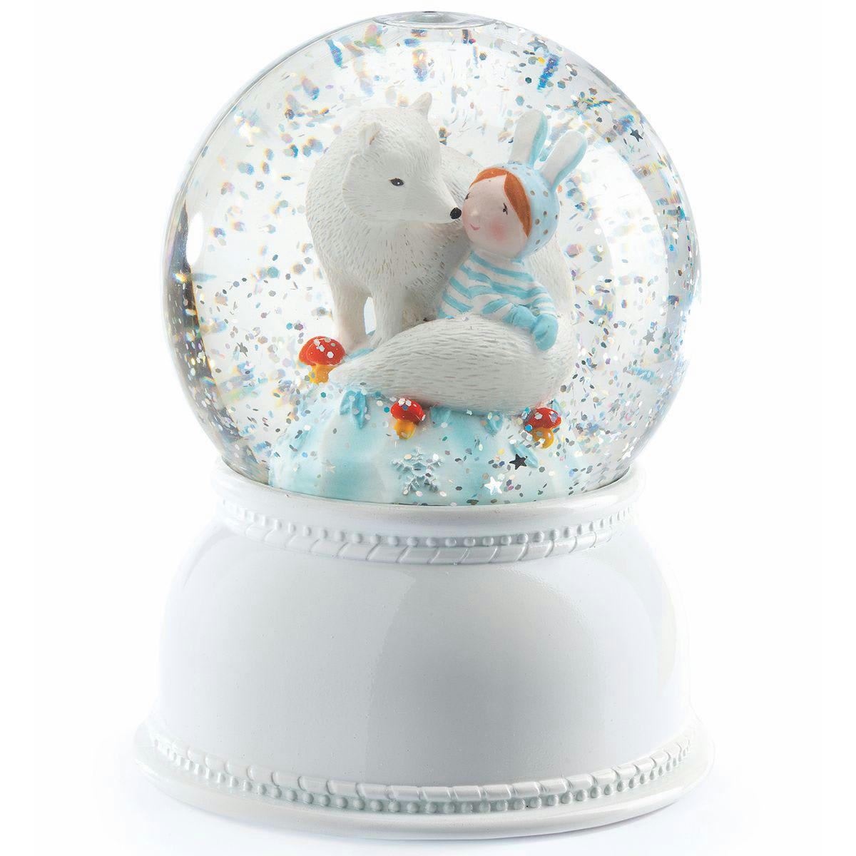 - Veilleuse-boule à neige Lila & Pupi