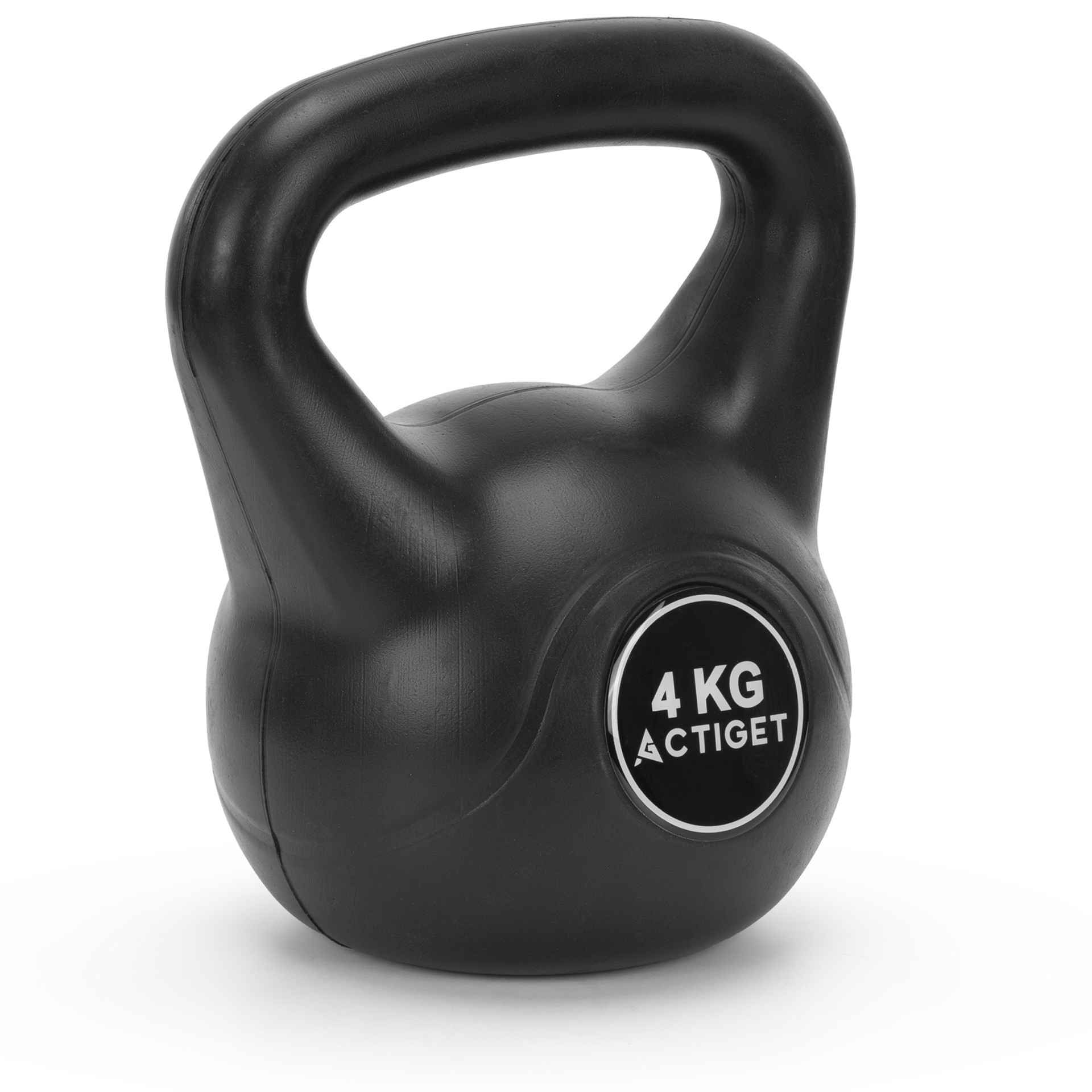 Kettlebelle 4 kg Actiget ABS odważnik kulowy do ćwiczeń siłowych hantla