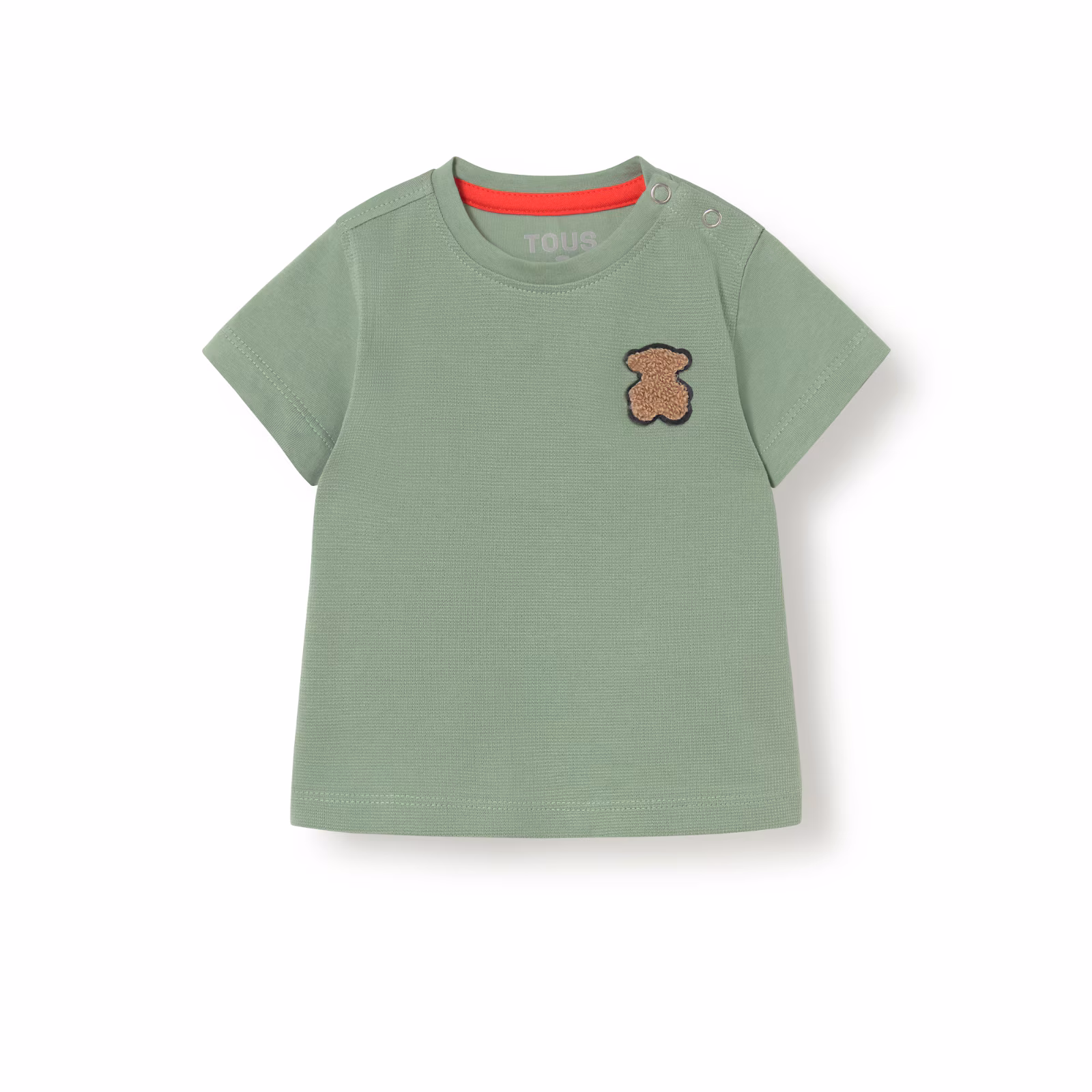 Camiseta teñida Casual crudo
