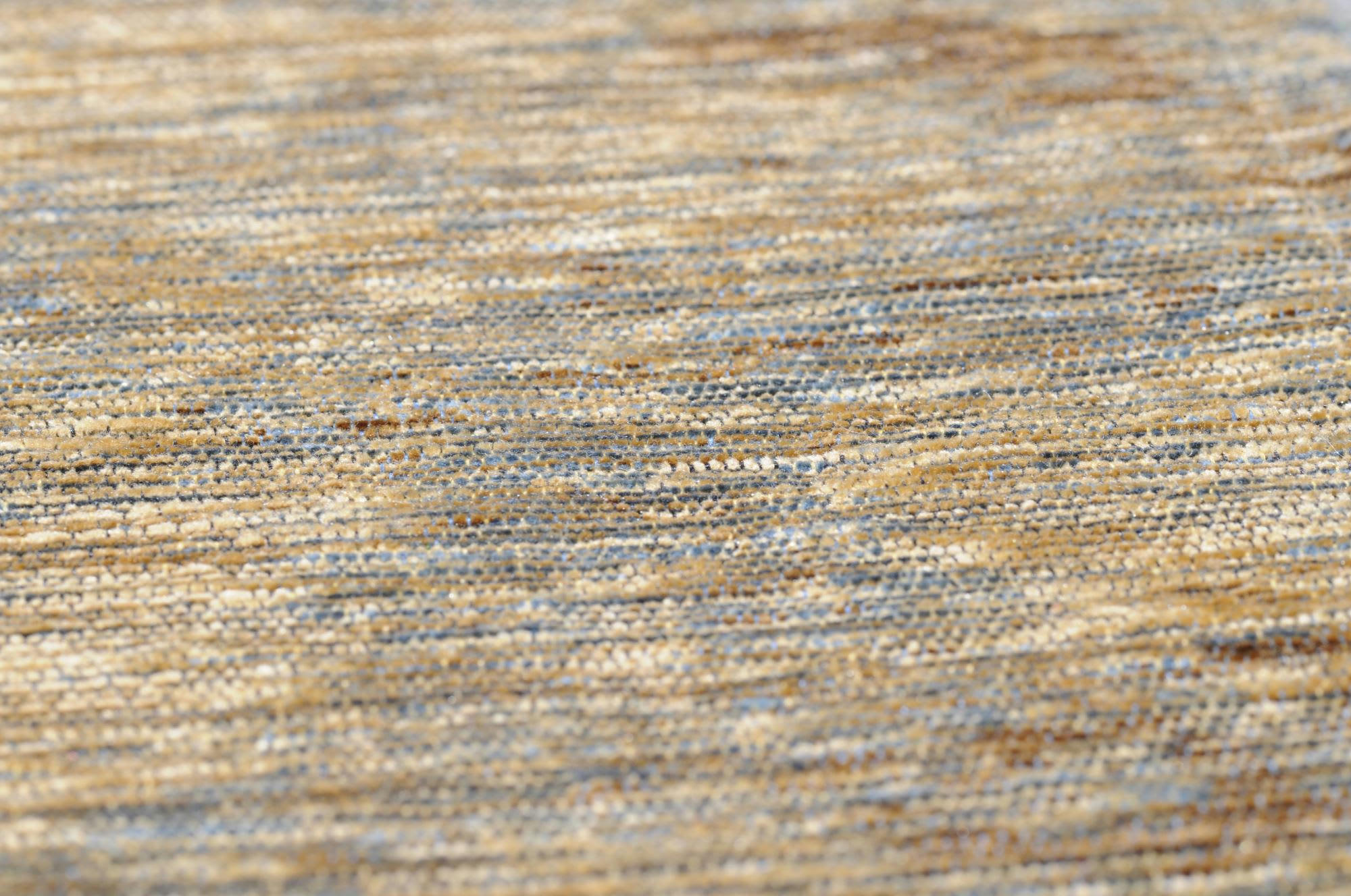 HERITAGE - Tapis moderne brillant tissé machine Or 80x150 cm