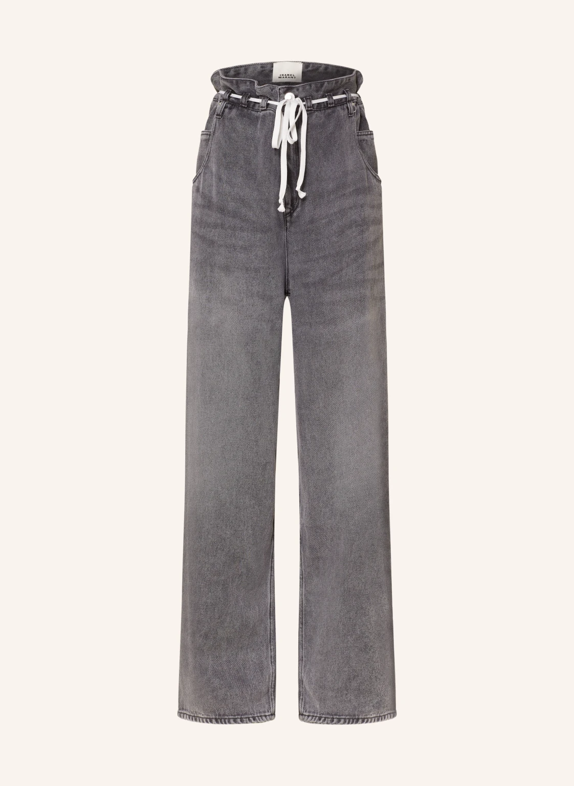 MARANT ÉTOILE Paperbag-Jeans JORDY