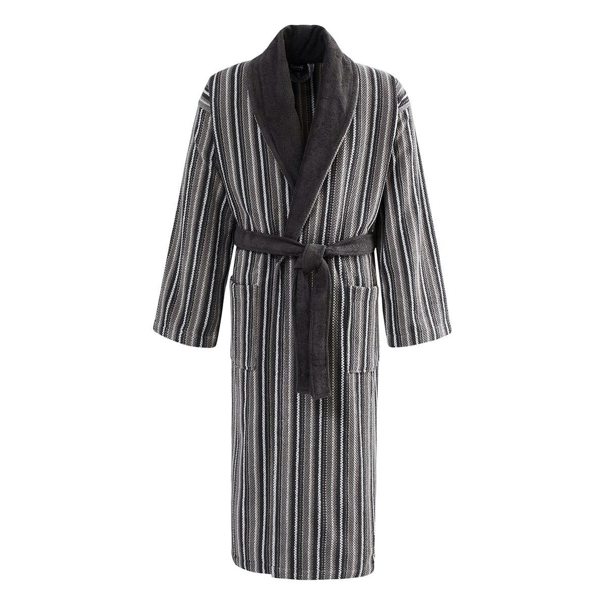 BELEM - Peignoir col châle velours 420 g/m²   L