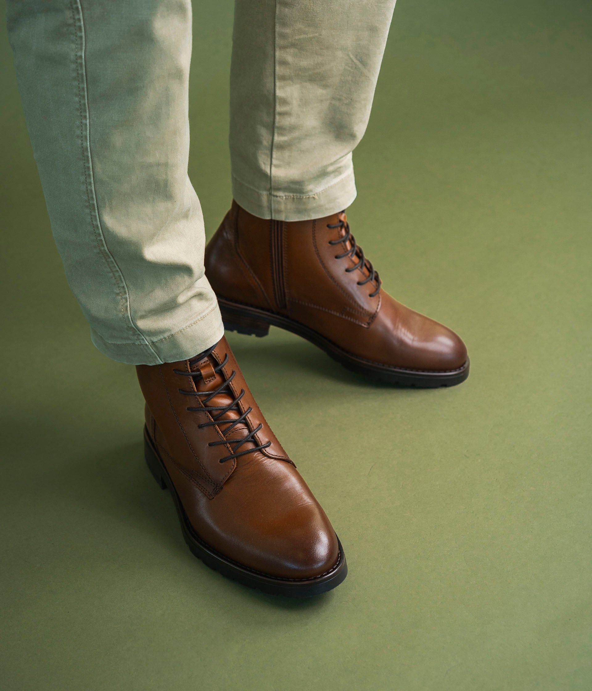 Boots Guillo cognac