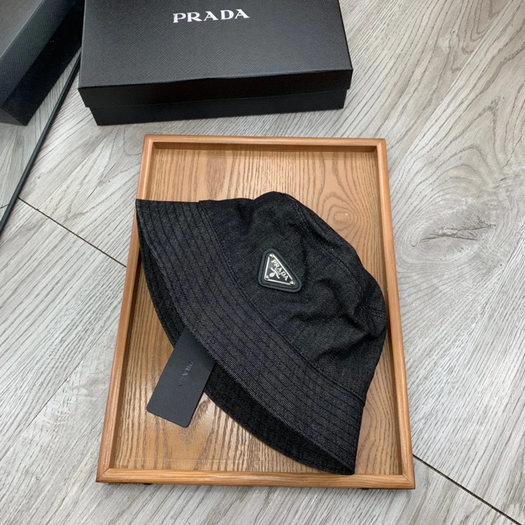 Prada Cotton Printed Fisherman's Hat Sunhat