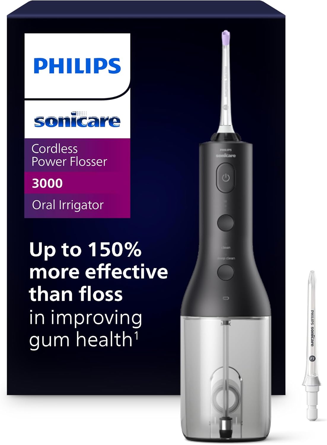 Philips Sonicare Cordless Power Flosser 3000 - Water Flosser
