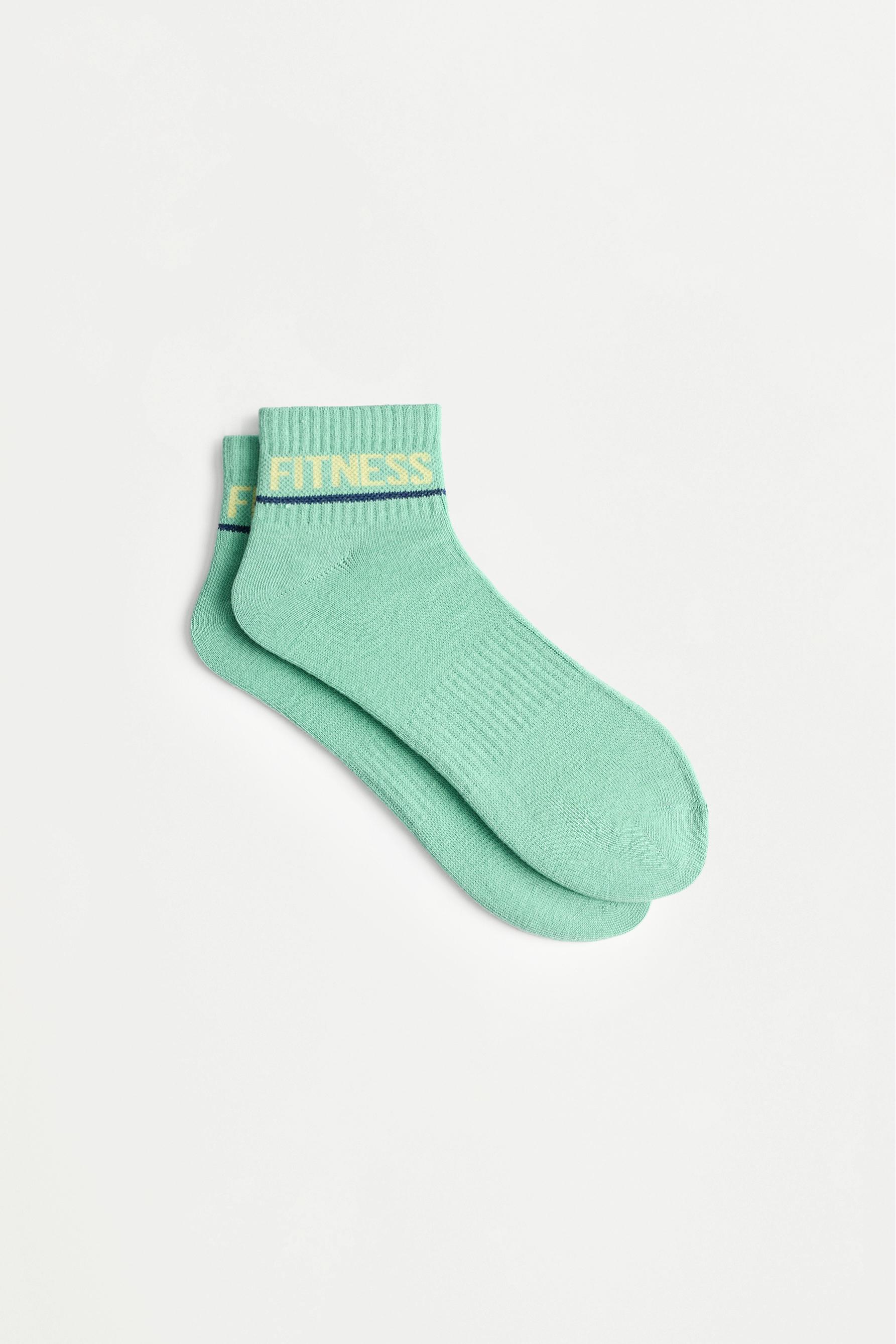 Calcetines tobilleros texto (Pack 4)