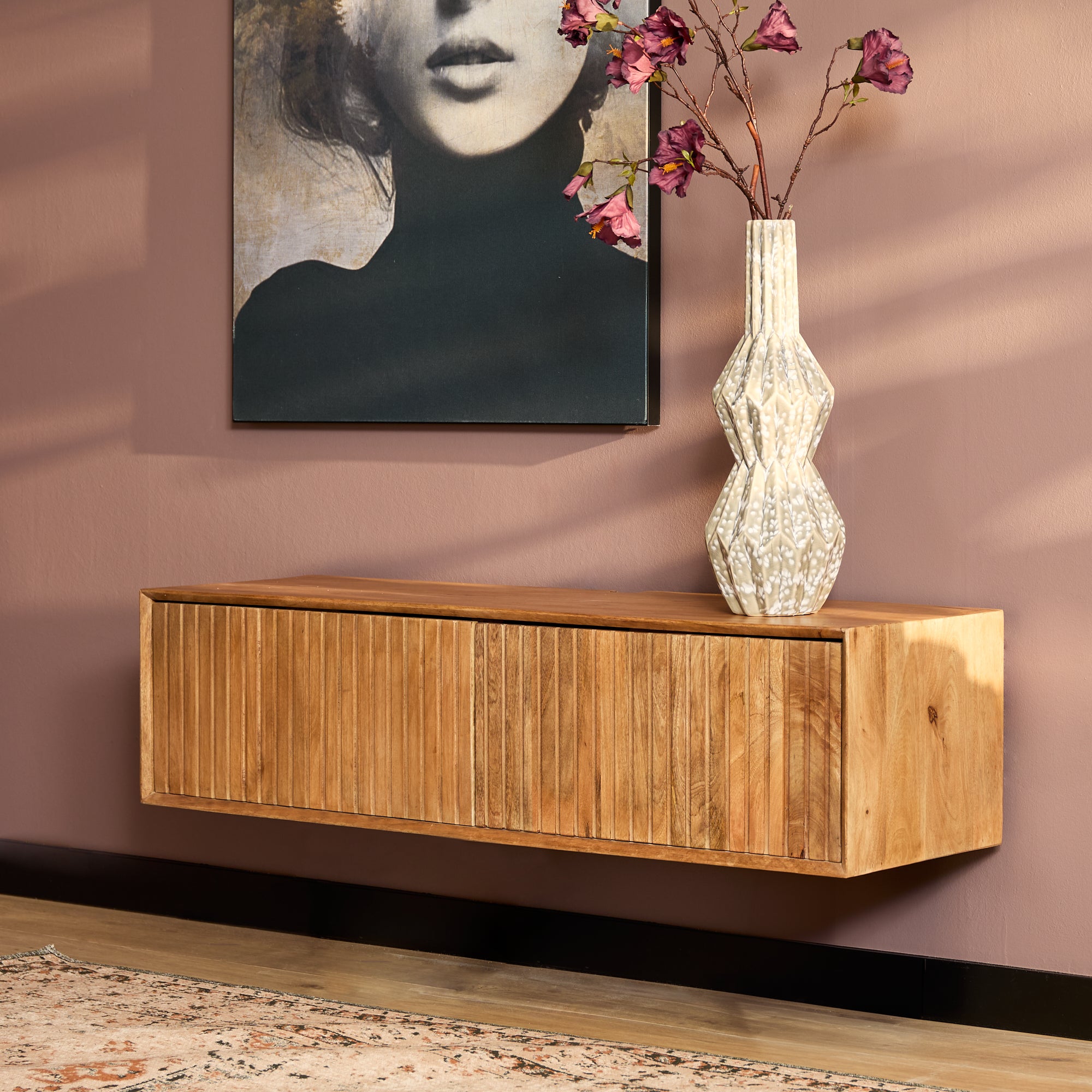 Starfurn tv meubel Madison - bruin - 35x120x30cm