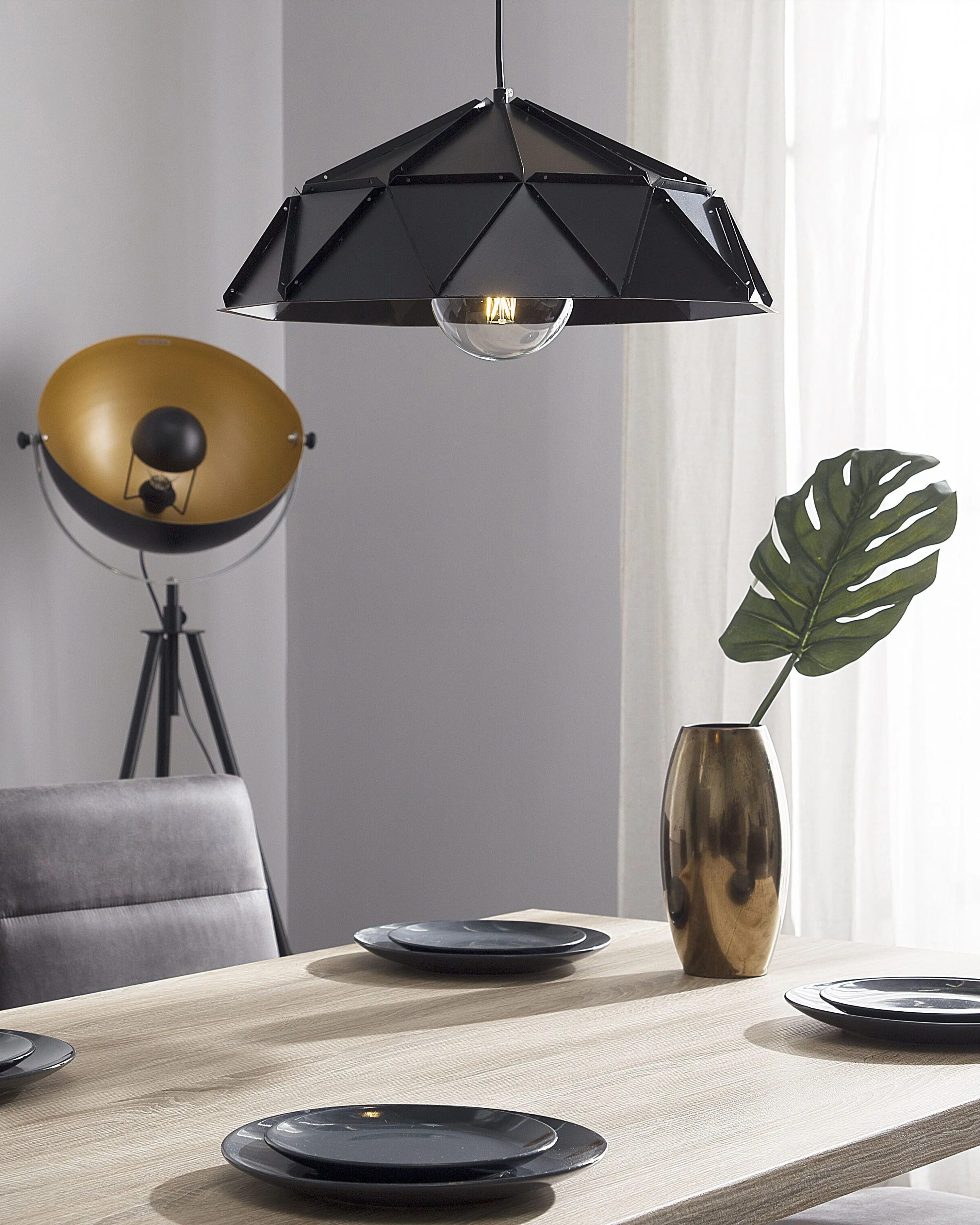 Pendant Lamp SENIA Metal Black
