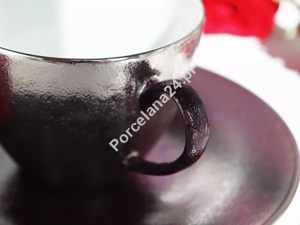 Filiżanka ze spodkiem 0,26 L / 15 cm Porcel - Royal Velvet 10.ROV.FS26