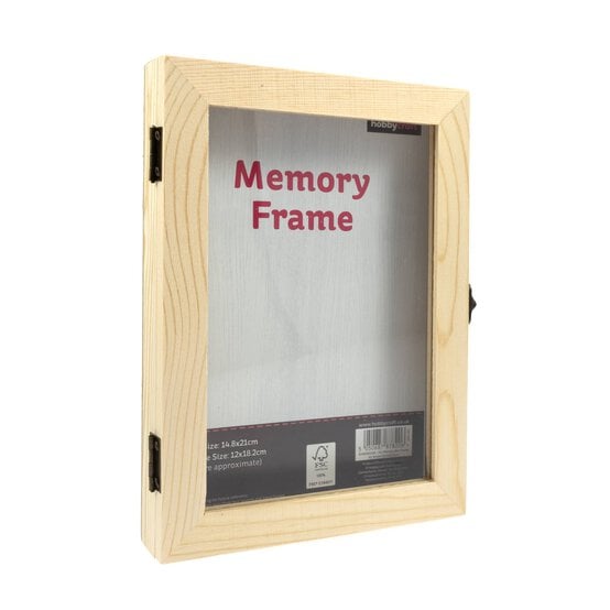Wooden Memory Box Frame A5