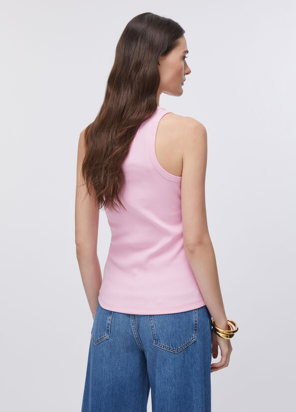 Top con mini logo