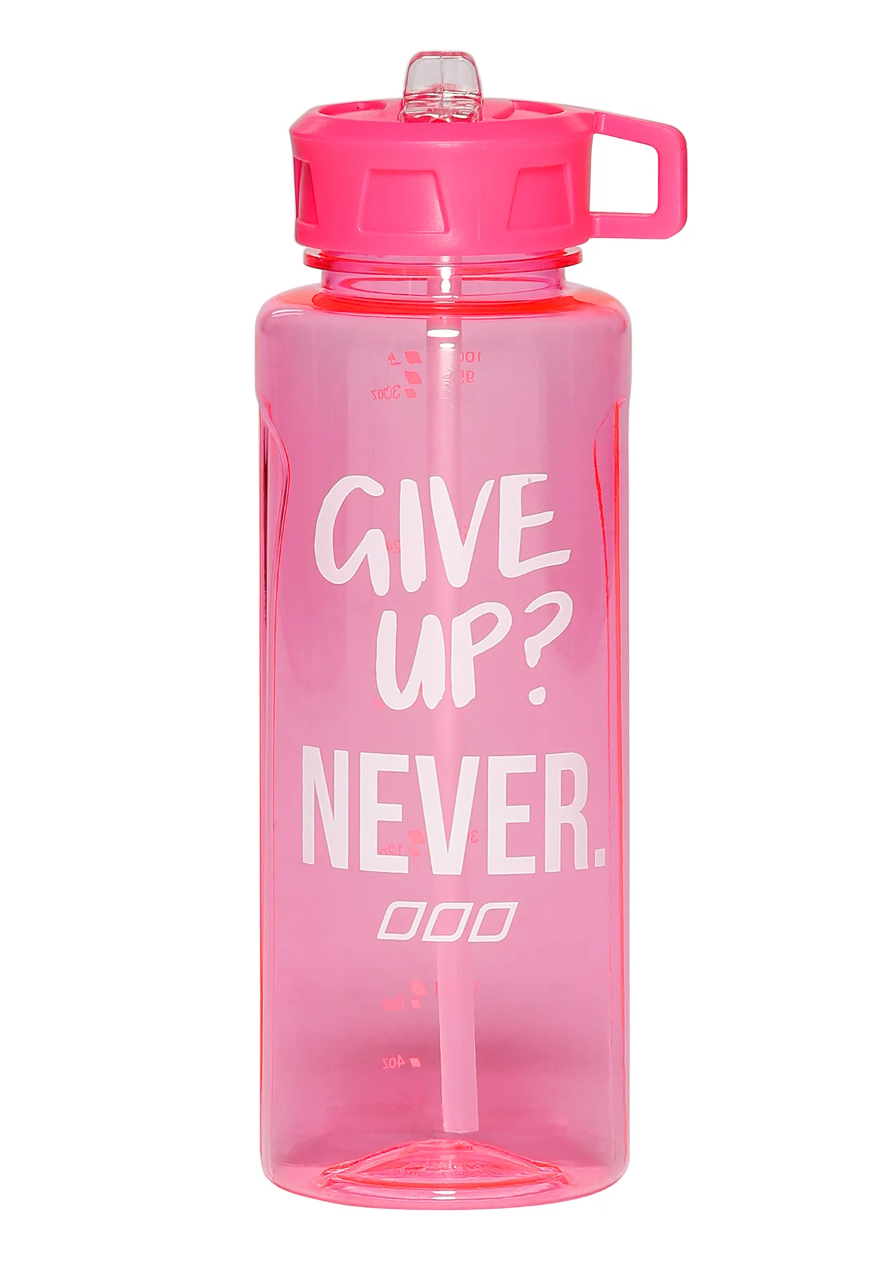 Give Up Never Water Bottle
