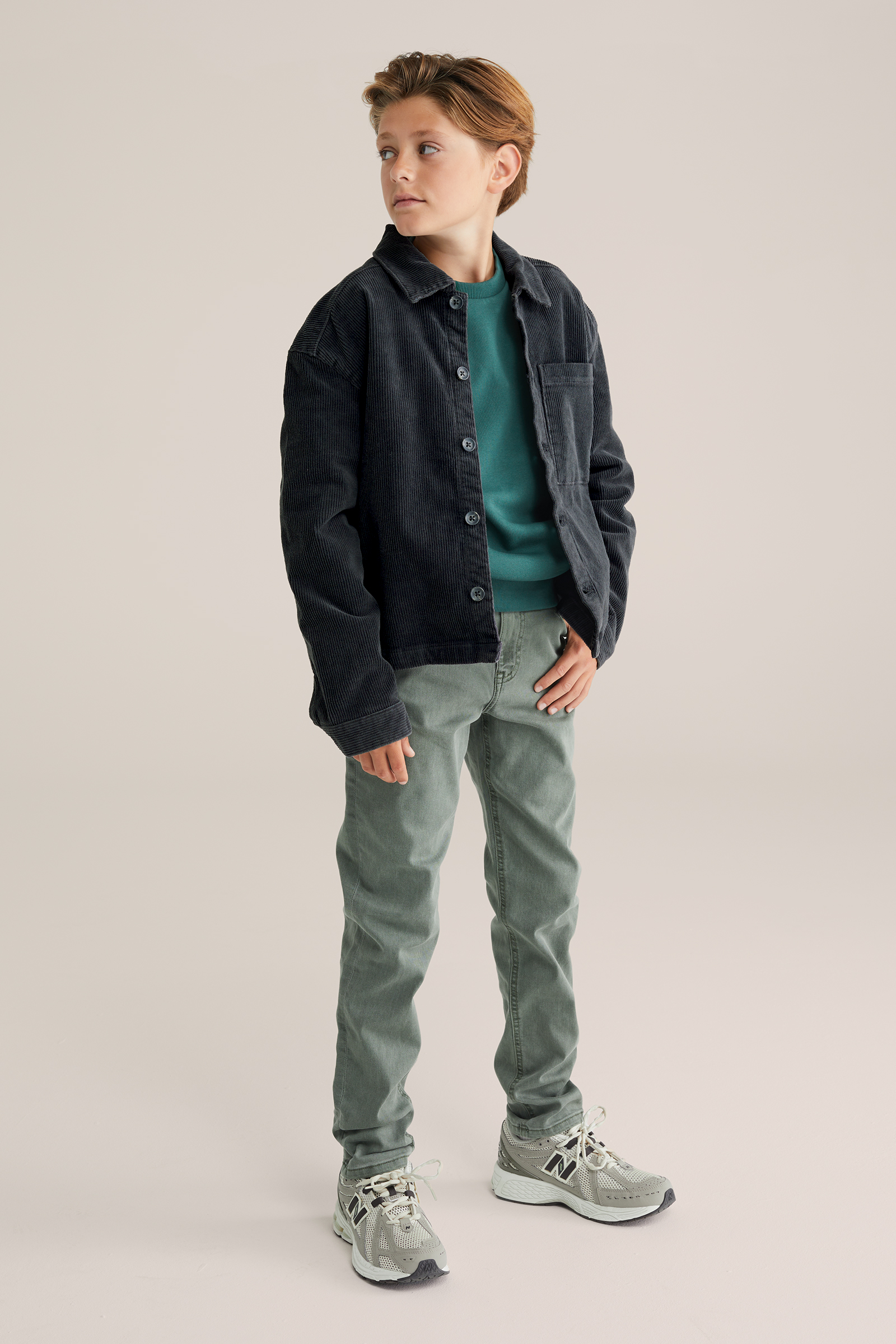 Jongens overshirt van corduroy