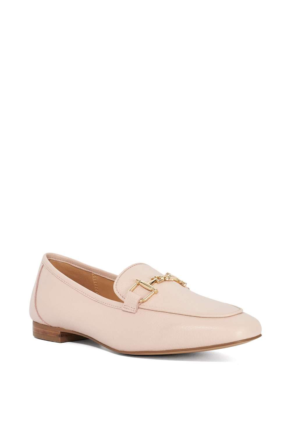 Dune London Grained' Leather Loafers