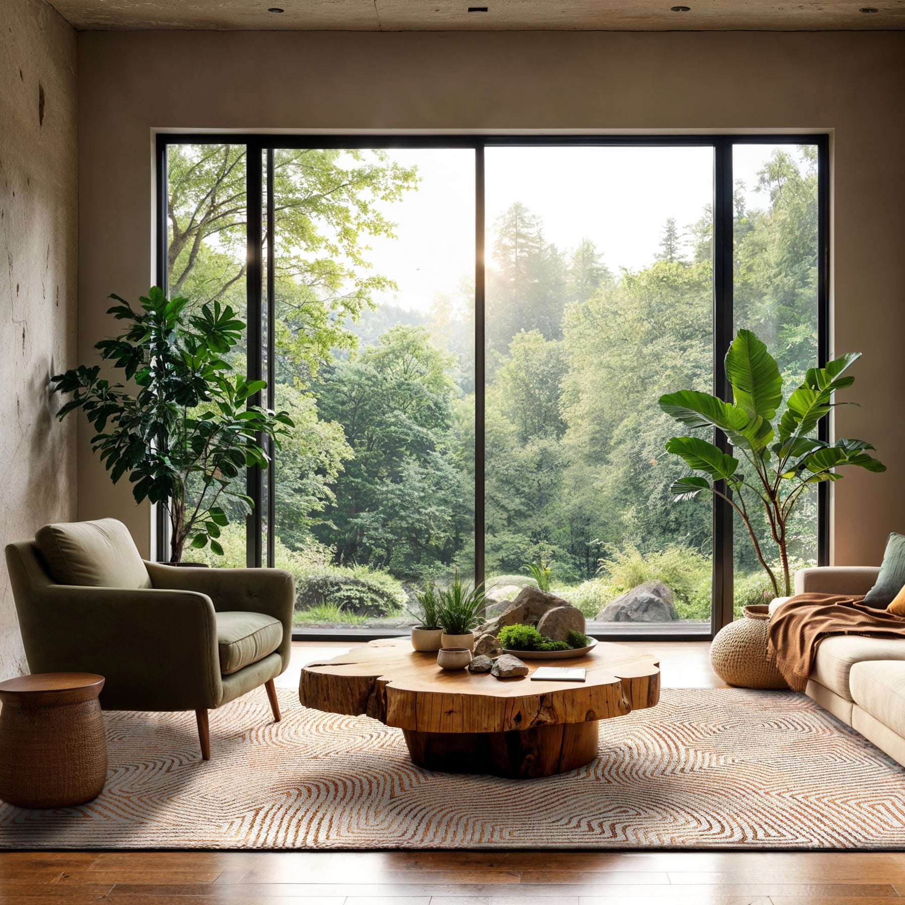 Louis de Poortere Coral Meditation Vloerkleed 170 x 240 cm - Sand