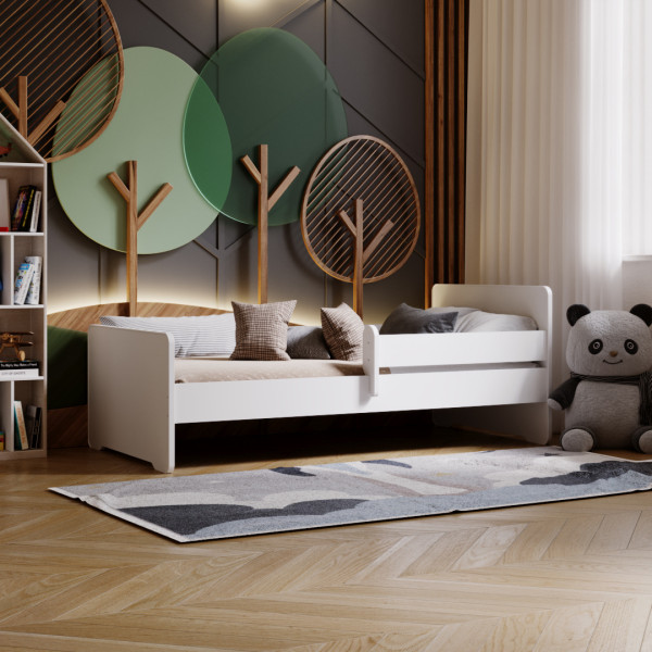 Łożko dziecięce MAX z barierką 160x80